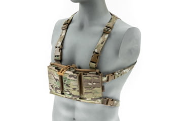 Image of Raptor Tactical DWARF Chest Rig - Kangaroo Zipper Insert, Black, One Size, KZI-BL