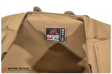 Image of Raptor Tactical GHOST MK1 Plate Carrier, MOLLE/Velcro, Medium, Coyote Brown, RT-GHOST1-CB-M