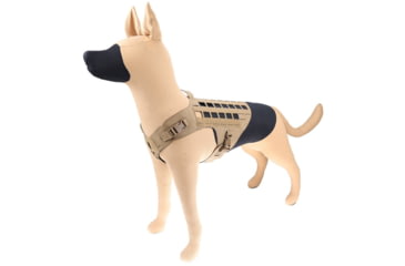 Image of Raptor Tactical K9 Drago Dog Harness, Coyote Brown, Large, K9DH-CB-LG