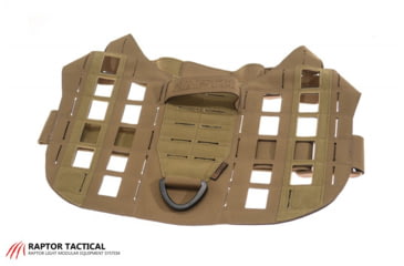 Image of Raptor Tactical K9 Zephyr MK1 Dog Harness, Coyote Brown, One Size, K9ZDH1-CB