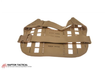Image of Raptor Tactical K9 Zephyr MK1 Dog Harness, Coyote Brown, One Size, K9ZDH1-CB