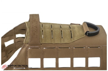 Image of Raptor Tactical K9 Zephyr MK1 Dog Harness, Coyote Brown, One Size, K9ZDH1-CB