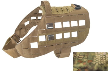 Image of Raptor Tactical K9 Zephyr MK1 Dog Harness, Kryptek Mandrake, One Size, RT-Zephyr-MK1-KM
