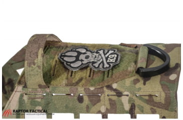 Image of Raptor Tactical K9 Zephyr MK1 Dog Harness, Multicam, One Size, K9ZDH1-MC