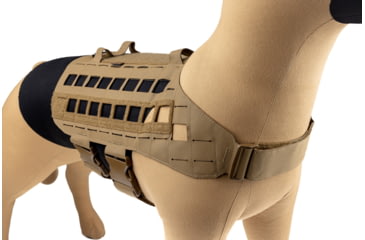 Image of Raptor Tactical K9 Zephyr MK1 Dog Harness, Coyote Brown, One Size, K9ZDH1-CB