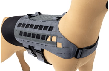 Image of Raptor Tactical K9 Zephyr MK1 Dog Harness, Tactical Grey, One Size, K9ZDH1-TG