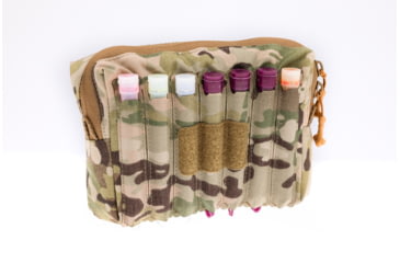 Image of Raptor Tactical Large Utility Pouch w/ChemLight Holders, Multicam, UPL-MC