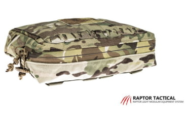Image of Raptor Tactical Large Utility Pouch w/ChemLight Holders, Multicam, UPL-MC