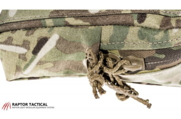 Image of Raptor Tactical Large Utility Pouch w/ChemLight Holders, Multicam, UPL-MC