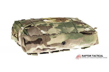 Image of Raptor Tactical Large Utility Pouch w/ChemLight Holders, Multicam, UPL-MC
