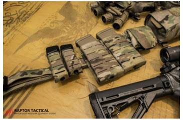 Image of Raptor Tactical MAGNUS Ultralight Pistol Pouch, Multicam, One Size, MAG1R-MC