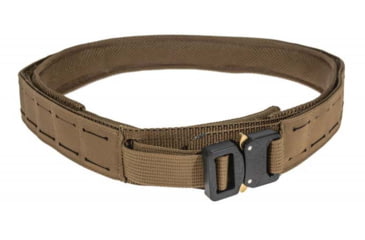 Image of Raptor Tactical ODIN Mark III Duty Belt, 3GUN Stiffness, Cobra 25 Buckle, Coyote Brown, Extra Large, ODIN-MARK3-CB-XL-25-3G