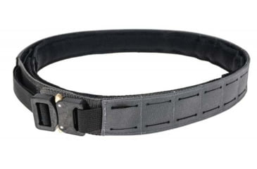 Image of Raptor Tactical ODIN Mark III Duty Belt, 3GUN Stiffness, Cobra 25 Buckle, Tactical Grey, Extra Large, ODIN-MARK3-TG-XL-25-3G