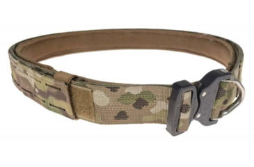 Image of Raptor Tactical ODIN Mark III Duty Belt, 3GUN Stiffness, Cobra 45 D-Ring Buckle, Multicam, Large, ODIN-MARK3-MC-LG-45D-3G