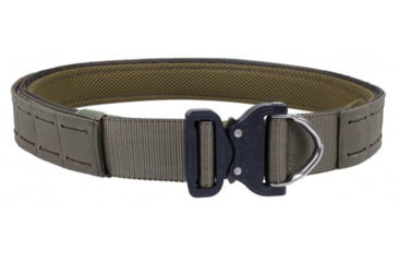 Image of Raptor Tactical ODIN Mark III Duty Belt, 3GUN Stiffness, Cobra 45 D-Ring Buckle, Ranger Green, Large, ODIN-MARK3-RG-LG-45D-3G