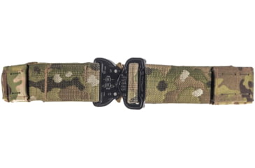 Image of Raptor Tactical ODIN Mark IV Duty Belt, Cobra 45 D-Ring Buckle, 2 Row Molle Panel, 3GUN Stiffness, Rhodesian, Medium, RT-ODIN-M4-RD-M-45-D32R