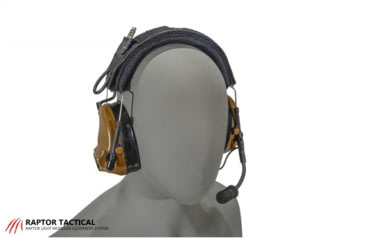 Image of Raptor Tactical Peltor Ear-pro Wrap, Black, EPW-BL
