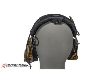 Image of Raptor Tactical Peltor Ear-pro Wrap, Black, EPW-BL