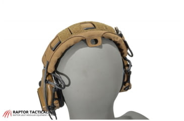 Image of Raptor Tactical Peltor Ear-pro Wrap, Coyote Brown, EPW-CB