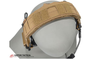 Image of Raptor Tactical Peltor Ear-pro Wrap, Coyote Brown, EPW-CB