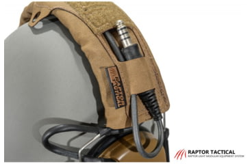 Image of Raptor Tactical Peltor Ear-pro Wrap, Coyote Brown, EPW-CB