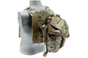 Image of Raptor Tactical Plate Carrier Zipper Adapter, Coyote Brown, ZA-CB