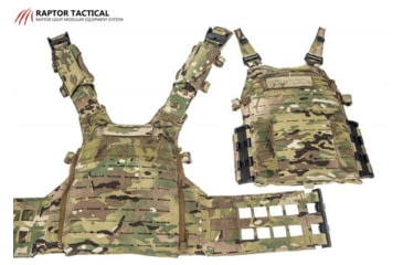 Image of Raptor Tactical RAGNAR Plate Carrier, Multicam, Medium, RT-RAGNAR-MC-M