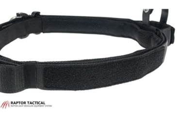 Image of Raptor Tactical Retainer Duty Belt, Cobra 45 D-Ring Buckle, Small, Black, RB-BL-SM-45D