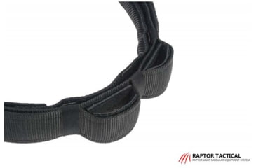 Image of Raptor Tactical Retainer Duty Belt, Cobra 45 D-Ring Buckle, Small, Black, RB-BL-SM-45D