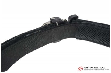 Image of Raptor Tactical Retainer Duty Belt, Cobra 45 D-Ring Buckle, Small, Black, RB-BL-SM-45D