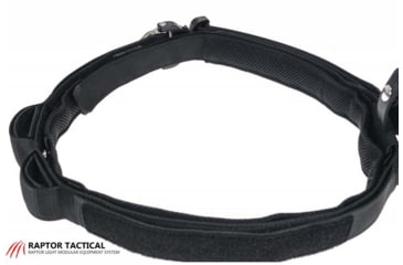 Image of Raptor Tactical Retainer Duty Belt, Cobra 45 D-Ring Buckle, Small, Black, RB-BL-SM-45D