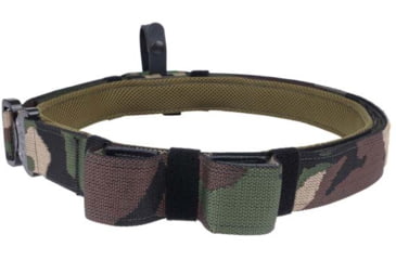 Image of Raptor Tactical Retainer Duty Belt, Cobra 45 Buckle, Medium, Woodland, RB-M81-MD-45