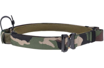 Image of Raptor Tactical Retainer Duty Belt, Cobra 45 Buckle, Medium, Woodland, RB-M81-MD-45