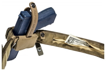 Image of Raptor Tactical Retainer Duty Belt, No Rigger Belt, Extra Large, Coyote Brown, RT-TRB-CB-XL