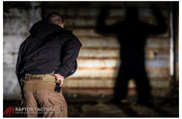 Image of Raptor Tactical Retainer Duty Belt, No Rigger Belt, Extra Large, Coyote Brown, RT-TRB-CB-XL