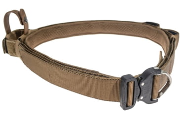 Image of Raptor Tactical Retainer Duty Belt, Cobra 45 D-Ring Buckle, Large, Coyote Brown, RB-CB-LG-45D