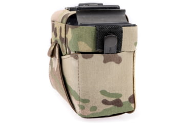 Image of Raptor Tactical Skin Ammo M249 SAW NUTSACK Pouch, Soft, Black, 100, SKN249-BL-100