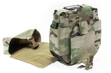 Image of Raptor Tactical Skin Ammo M249 SAW NUTSACK Pouch, Soft, Black, 200, SKN249-BL-200