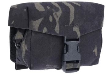 Image of Raptor Tactical Skin Ammo M249 SAW NUTSACK Pouch, Soft, Multicam Black, 100, SKN249-BM-100