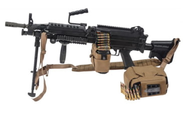 Image of Raptor Tactical Skin Ammo M249 SAW NUTSACK Pouch, Soft, Coyote Brown, 100, SKN249-CB-100