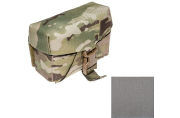 Image of Raptor Tactical Skin Ammo M249 SAW NUTSACK Pouch, Soft, Tactical Grey, 100, SKN249-TG-100