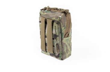 Image of Raptor Tactical Small Utility Pouch w/ChemLight Holders, Black, UPS-BL