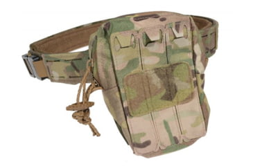 Image of Raptor Tactical Small Utility Pouch w/ChemLight Holders, Multicam, UPS-MC