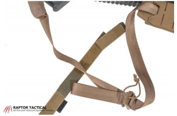 Image of Raptor Tactical Three Point Reflex Sling Adapter, Coyote Brown, RT-REFXADP-CB