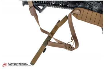 Image of Raptor Tactical Three Point Reflex Sling Adapter, Coyote Brown, RT-REFXADP-CB