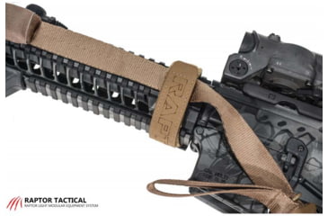 Image of Raptor Tactical Three Point Reflex Sling Adapter, Coyote Brown, RT-REFXADP-CB