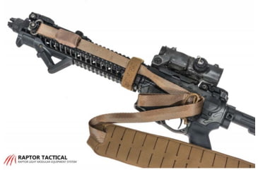 Image of Raptor Tactical Three Point Reflex Sling Adapter, Coyote Brown, RT-REFXADP-CB