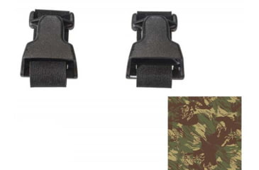 Image of Raptor Tactical Universal Chest Rig - Attachment Kit, Black/Rhodesian, One Size, RT-UCR-AK-BK-LRD