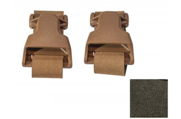 Image of Raptor Tactical Universal Chest Rig - Attachment Kit, Coyote Brown/Ranger Green, One Size, RT-UCR-AK-CB-LRG