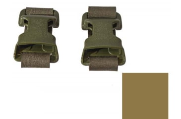 Image of Raptor Tactical Universal Chest Rig - Attachment Kit, Ranger Green/Coyote Brown, One Size, RT-UCR-AK-RG-LCB